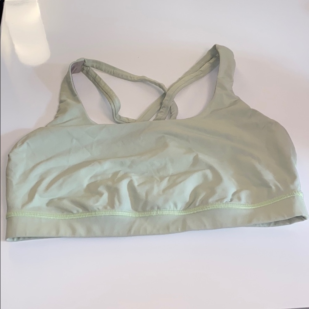 Lululemon Light Lime Sports Bra